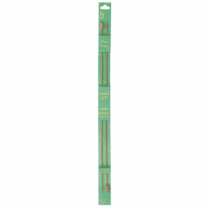 Knitting Pins: Single-Ended: Bamboo: 33cm