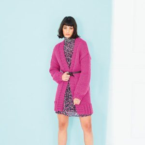 Ladies Cardigans-Printed pattern in the post
