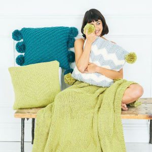 Blanket and Cushion-Printed pattern in the post