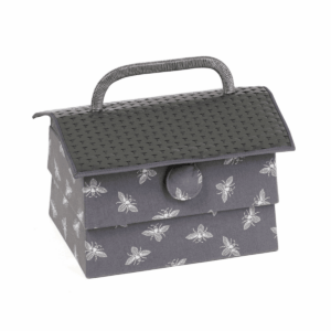 Sewing Box: Bee Hive: Grey Bees