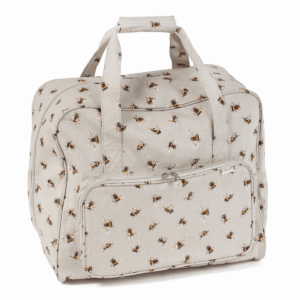 Sewing Machine Bag: Matt PVC: Bee
